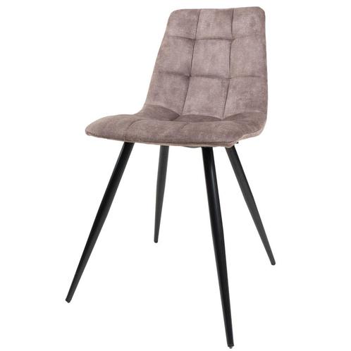Eetkamerstoel Galgary Taupe 08 - Vintage Velvet, Huis en Inrichting, Stoelen, Nieuw, Ophalen of Verzenden