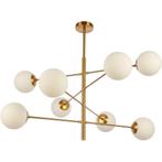 Hanglamp Nepal White Gold 8-Licht, Verzenden, Nieuw