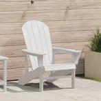 vidaXL Adirondack-stoel Wit 74 x 82 x 92cm HDPE, Verzenden, Nieuw