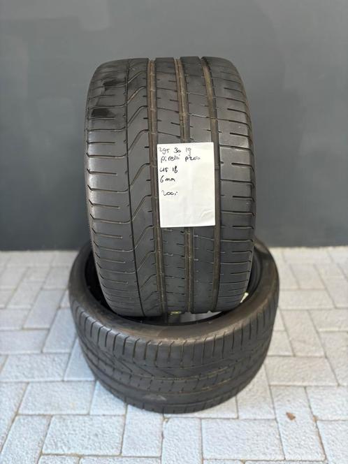 295/30/19 PIRELLI PZERO 6MM 2 STUKS 200,- (4518), Auto-onderdelen, Banden en Velgen, 19 inch, BOVAG lid, Stiba lid, Erkend duurzaam