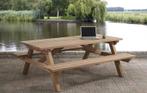 Talen Picknicktafel Hardhout 160 x 200 cm, Tuin en Terras, Picknicktafels, Nieuw