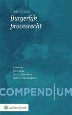9789013172553 Compendium van het burgerlijk procesrecht, Verzenden, Zo goed als nieuw, Stein/Rueb