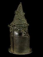 in de stijl van Bronze Kopf - Yoruba - Nigeria, Antiek en Kunst, Kunst | Niet-Westerse kunst