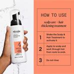 Nioxin System 4 Scalp Treatment (Haarkuur), Sieraden, Tassen en Uiterlijk, Uiterlijk | Haarverzorging, Verzenden, Nieuw