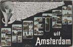 AMSTERDAM - Groeten uit Amsterdam, Verzamelen, Ansichtkaarten | Nederland, Verzenden, Gelopen