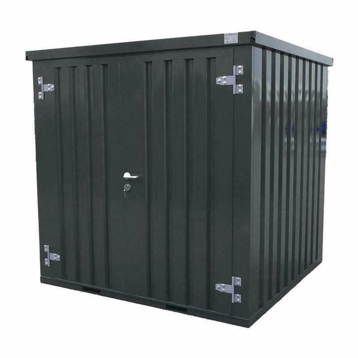 metalen tuinschuur 2 x 2 meter in antraciet, Tuin en Terras, Tuinhuizen, Schuur, Nieuw, Ophalen of Verzenden
