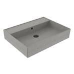 Sani Royal Wastafel Edge Keramiek Warm Beton, Nieuw