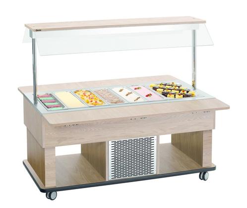 Gekoelde buffetwagen KIDS | 4x 1/1 GN | Statisch | LED, Zakelijke goederen, Horeca | Keukenapparatuur, Nieuw in verpakking, Verzenden