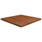 vidaXL Tafelblad vierkant 90x90x4cm behandeld eiken, Huis en Inrichting, Tafels | Eettafels, Verzenden, Nieuw