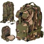 Camo militaire rugzak met 5 vakken 25l, Ophalen of Verzenden, Nieuw