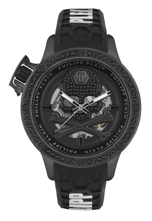 Philipp Plein PWUAA0423 Hyper Sport automatisch horloge, Sieraden, Tassen en Uiterlijk, Horloges | Heren, Kunststof, Nieuw, Staal