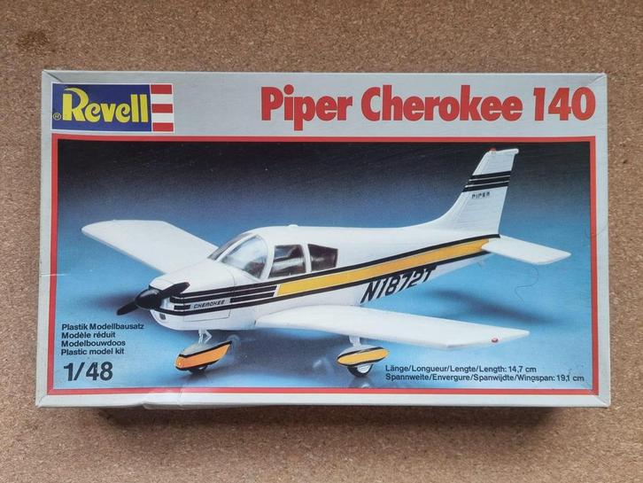 Revell H-4112 Piper Cherokee 140 1:48 (Bandai), Hobby en Vrije tijd, Modelbouw | Vliegtuigen en Helikopters, Revell, Verzenden