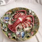 Schotel - Palissy Majolica Lobster Plate Realistic Clams