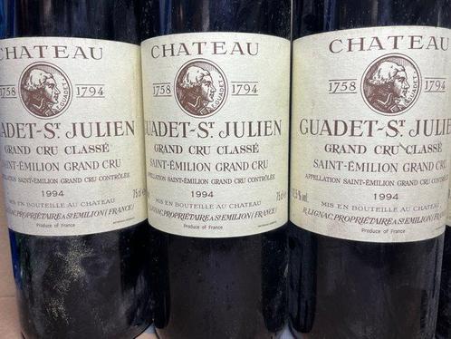 1994 Château Guadet Grand Saint-Julien - Saint-Émilion Grand, Verzamelen, Wijnen