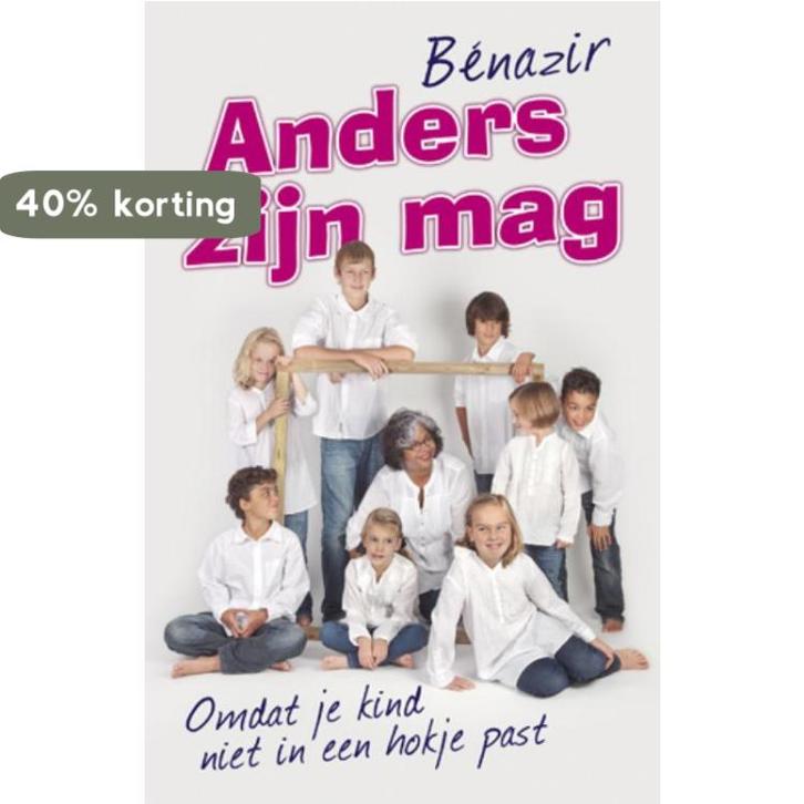 Anders zijn mag 9789020204650 Benazir, Boeken, Zwangerschap en Opvoeding, Zo goed als nieuw, Verzenden