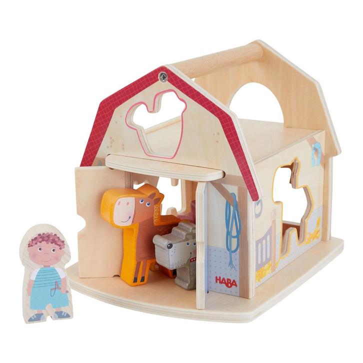 Nieuw Haba Houten Vormenstoof Boerderij, Kinderen en Baby's, Speelgoed | Houten speelgoed, Ophalen of Verzenden