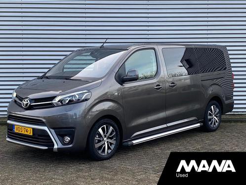 Toyota ProAce Verso 2.0 D-4D Dynamic L3H1 DC 177PK Automaat, Auto's, Toyota, Zilver of Grijs, Financial lease, Lease, Overige modellen