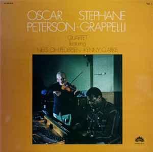 LP gebruikt - Oscar Peterson - Stephane Grappelli Quartet..., Cd's en Dvd's, Vinyl | Jazz en Blues, Zo goed als nieuw, Verzenden