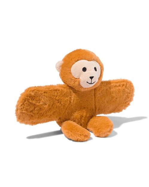 HEMA Klaparmband aap, Kinderen en Baby's, Speelgoed | Knuffels en Pluche, Nieuw, Verzenden