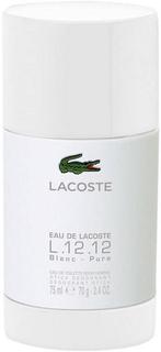 LACOSTE L.12.12 BLANC DEODORANT STICK 75 ML, Sieraden, Tassen en Uiterlijk, Uiterlijk | Lichaamsverzorging, Verzenden, Nieuw