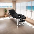3 zones massagetafel met 5cm vulling en aluminiumframe - zwa, Verzenden, Nieuw