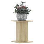 vidaXL Plantenstandaards 2 st 30x30x40 cm bewerkt hout, Verzenden, Nieuw