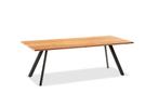 Niehoff Noah Tafel Statiefprofiel Aluminium/Teak Massiefhout, Ophalen of Verzenden, Nieuw