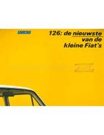 1973 FIAT 126 BROCHURE NEDERLANDS, Boeken, Nieuw, Author