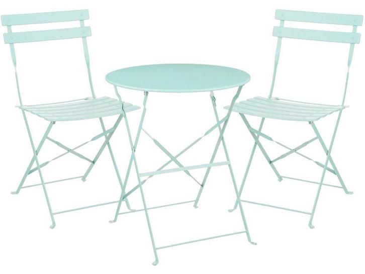 Mica Decorations Laurence Bistroset - Set van 3 - Inklapbaar, Tuin en Terras, Overige Tuin en Terras, Zo goed als nieuw, Verzenden