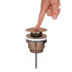 Clickwaste Best Design Dijon Zonder Overloop 5/4 Mat PVD, Ophalen of Verzenden, Nieuw