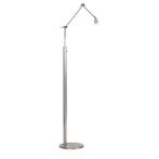 Highlight Kantelbare vloerlamp | Zilver | E27, Nieuw, Ophalen of Verzenden, Metaal, Modern