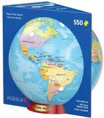Map of the World Tin Puzzel (550 stukjes) | Eurographics -, Hobby en Vrije tijd, Denksport en Puzzels, Nieuw, Verzenden