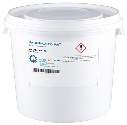 Wmm Chemie Natriumcarbonaat 7,5 kg, emmer, Doe-het-zelf en Verbouw, Overige Doe-het-zelf en Verbouw, Nieuw, Verzenden