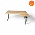 Ahrend Essa hoekbureau - Handmatig verstelbaar - 180x120c..., Werkplek, Ophalen of Verzenden, Gebruikt, Bureau