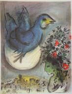 Marc Chagall (1887-1985) - Biennale de Menton : Colombe, Antiek en Kunst