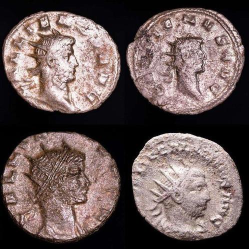 Romeinse Rijk. Gallienus (253-268 n.Chr.). Lot comprising, Postzegels en Munten, Munten | Europa | Niet-Euromunten