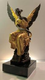 Daprès Oudon - sculptuur, Divine Angel of Victory-Réveuse -, Antiek en Kunst