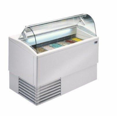 Schepijsvitrine Isetta met onderkoeling, Zakelijke goederen, Horeca | Keukenapparatuur, Nieuw in verpakking, Verzenden