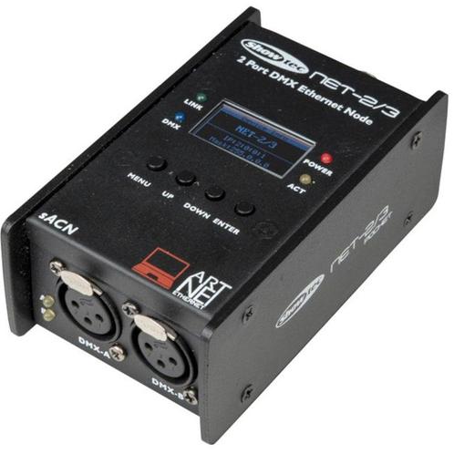 Showtec NET-2/3 Pocket 2-kanaals Art-Net node, Muziek en Instrumenten, Licht en Laser, Verzenden