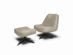Fauteuil Ego - fauteuils - Creme, Huis en Inrichting, Stoelen, Nieuw, Leer