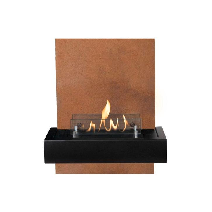 Xaralyn Quero bio-ethanol wandhaard Cortenstaal, Huis en Inrichting, Haarden, Elektrische haard, Nieuw, Verzenden