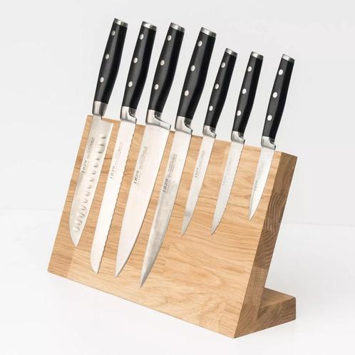 HOCHO Eiken Magnetisch Messenblok – 375x100x210 mm – Voo, Huis en Inrichting, Keuken | Bestek, Nieuw, Ophalen of Verzenden