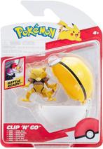 Jazwares Pokémon Clip N Go Figure Pack-Abra + Level Ball, Ophalen of Verzenden, Nieuw