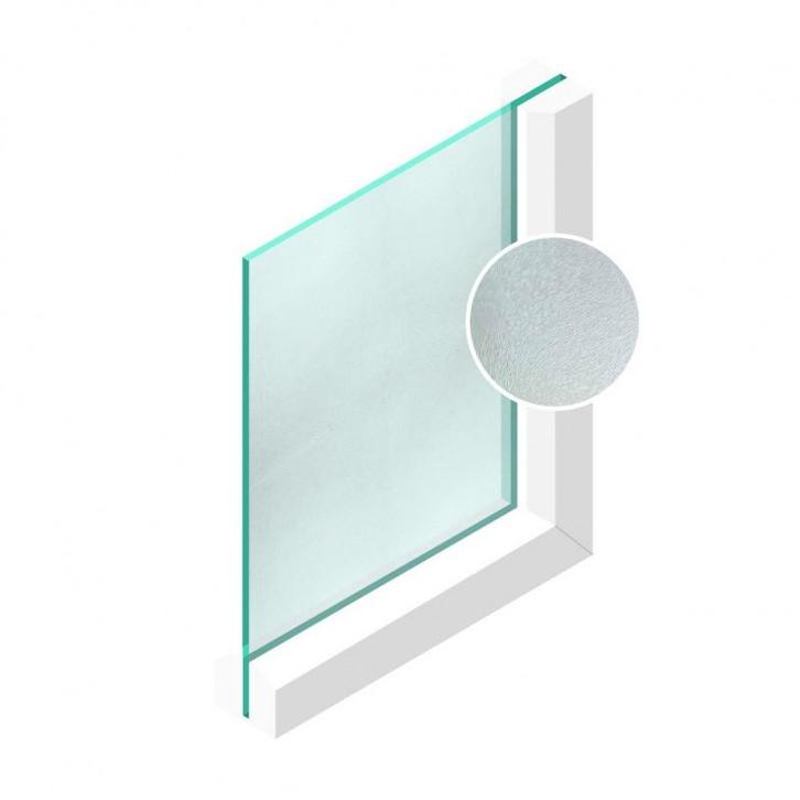 Chinchilla blank 4 mm, Doe-het-zelf en Verbouw, Glas en Ramen, Ophalen of Verzenden