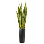 Sansevieria kunstplant, H115cm, Huis en Inrichting, Kamerplanten, Ophalen of Verzenden