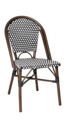 Parijse Stijl PE Rattan Stoelen Zwart Dot Mix – Set van 2, Zakelijke goederen, Horeca | Keukenapparatuur, Verzenden