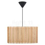 Umage Komorebi Hanglamp, kap naturel eiken/kap zwart - 50,6, Verzenden, Nieuw