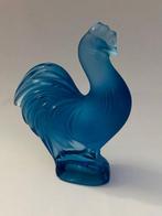 René Lalique - René Lalique - sculptuur, Coq Bleu - 7.5 cm -