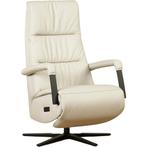 Leren moderne relaxfauteuil, Ophalen of Verzenden, Nieuw, Leer