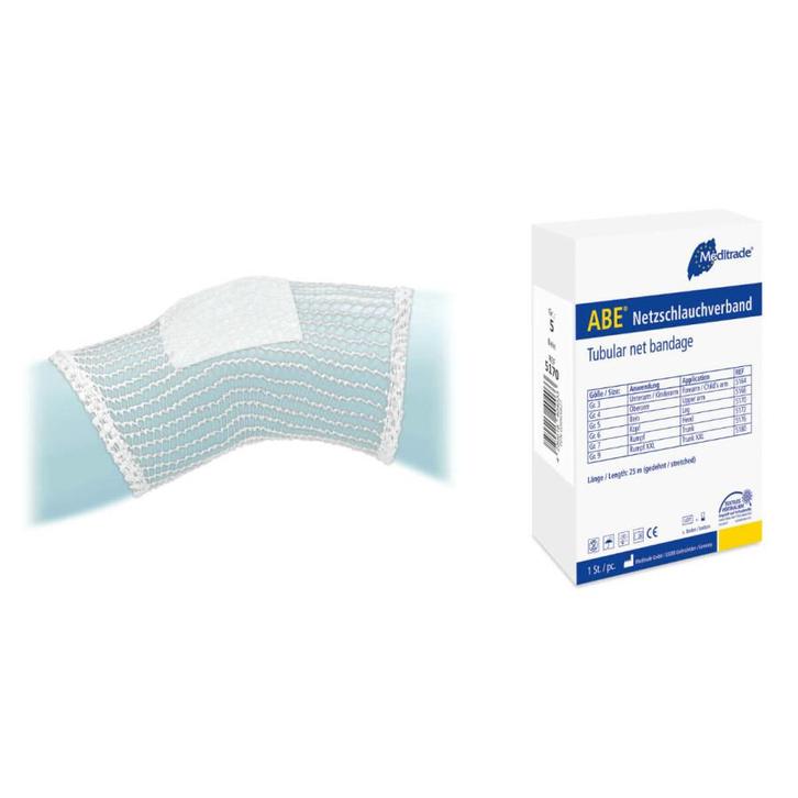 ABE netverband 5,5 cm x 25 mtr, maat 6, Diversen, Verpleegmiddelen, Nieuw, Verzenden